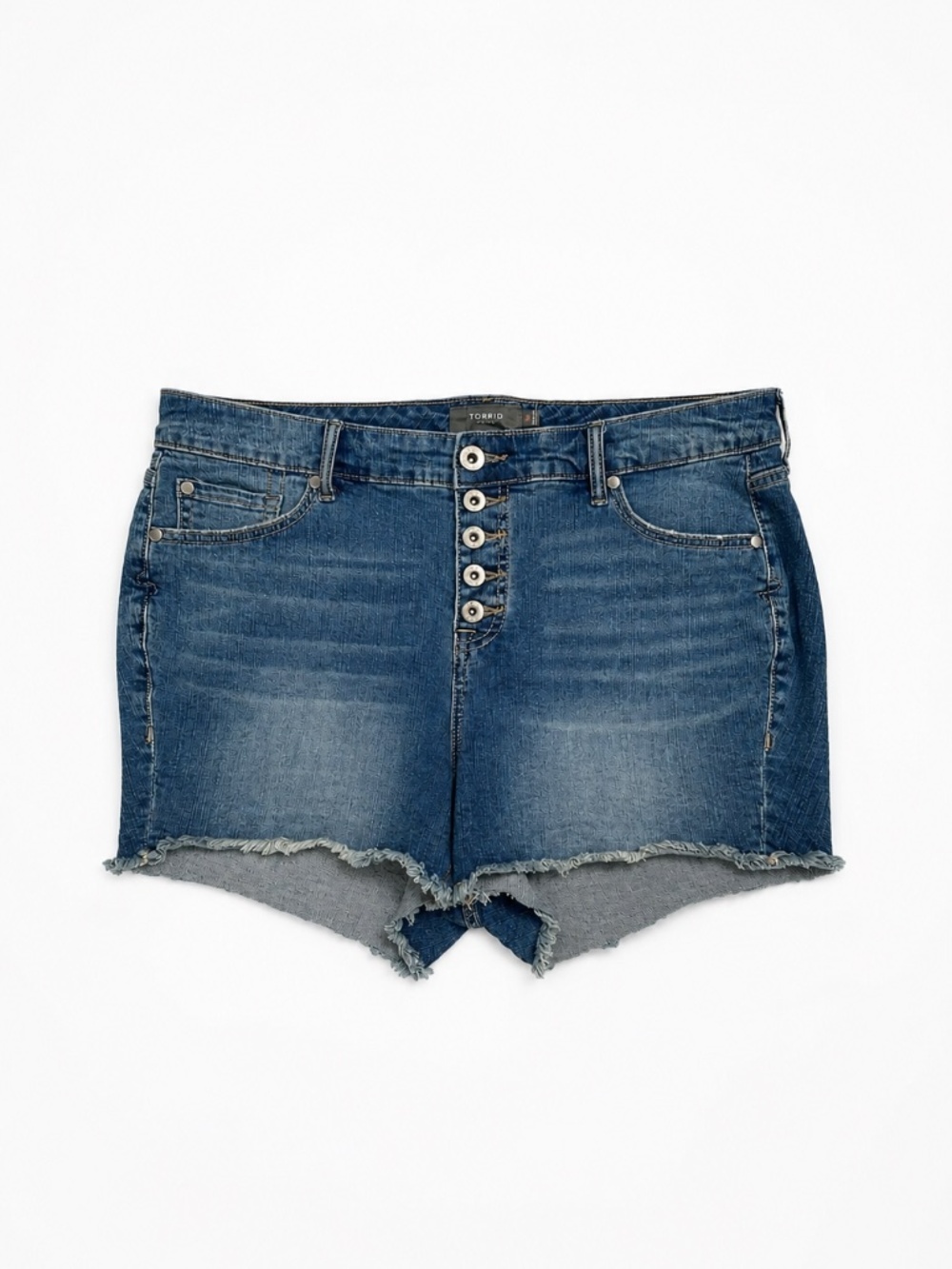 Torrid 3.5 Inch Vintage Stretch Mid-Rise Short
